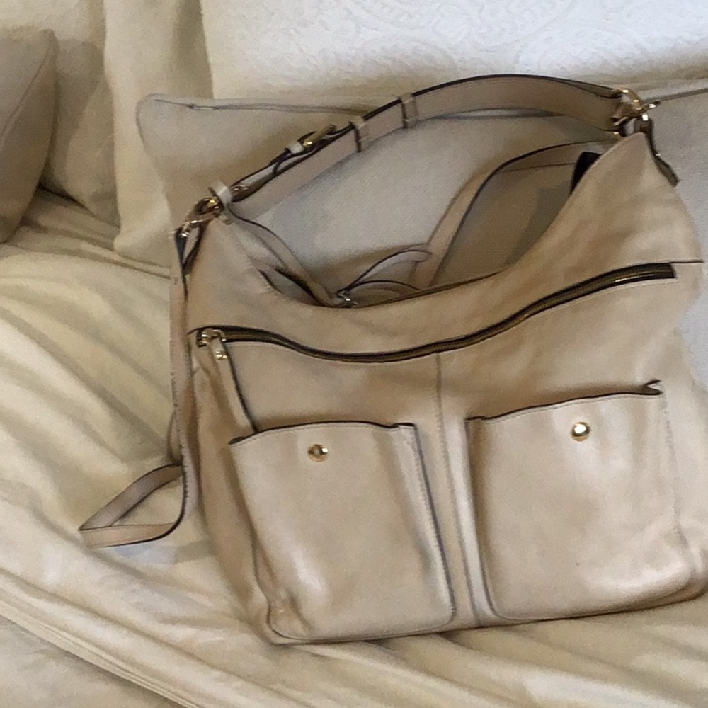 Italian leather hobo hand bag